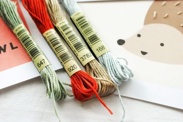 Printable Animal Sewing Cards For Kids | Handmade Charlotte