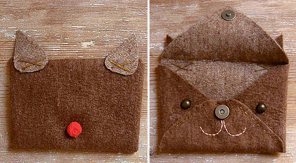 DIY 3-Minute Animal Pouches