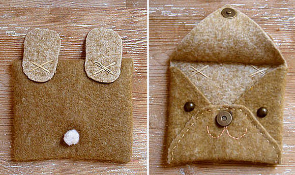 DIY 3-Minute Animal Pouches