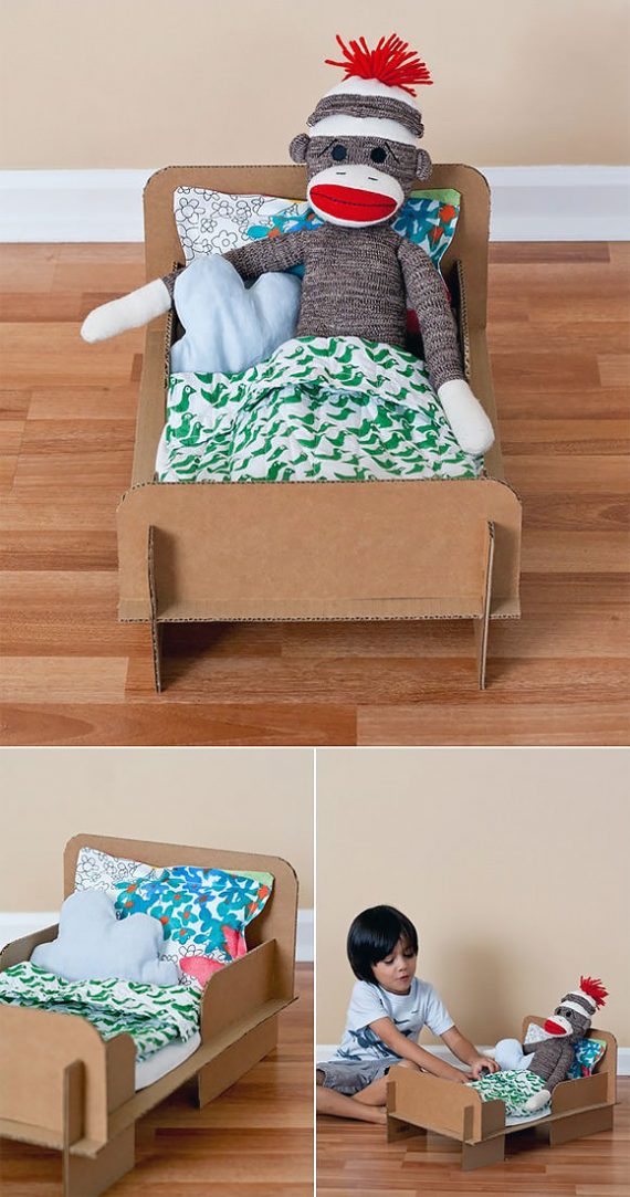 cardboard box doll house