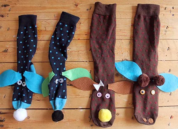 DIY Classic Sock Puppets