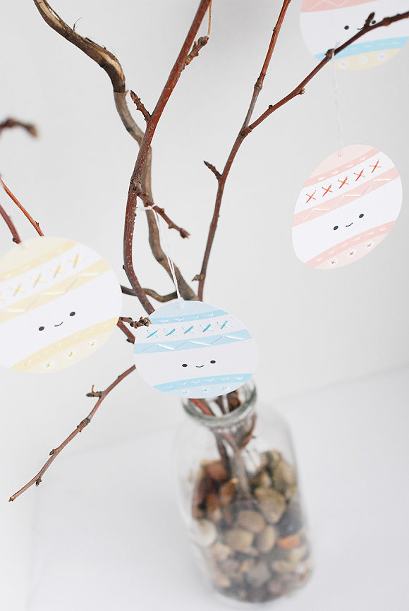 Printable Easter Egg Sewing Cards For Kids