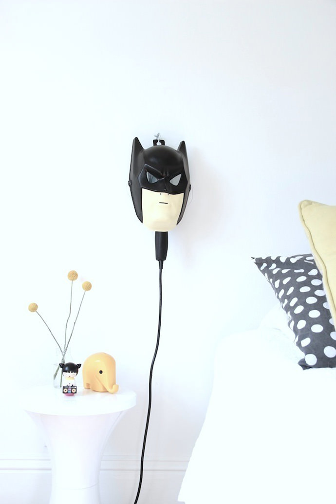 DIY Batman Bedside Lamp