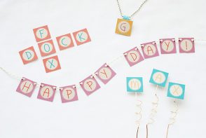 Printable Letter Tiles | Handmade Charlotte