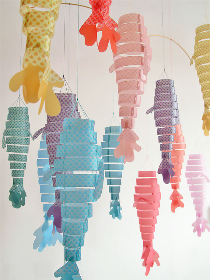 large paper lanterns