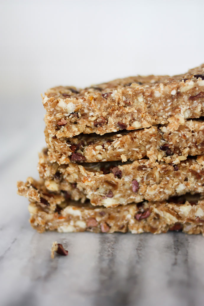 Chocolate Coconut Energy Bars | Handmade Charlotte