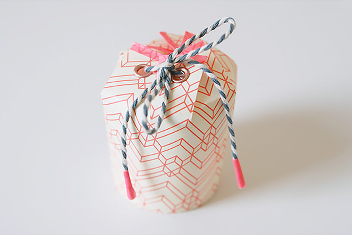 DIY Paper Cup Gift Boxes
