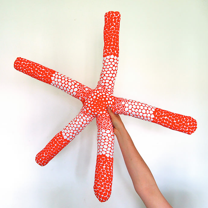 cuddly starfish plush by jo waterhouse