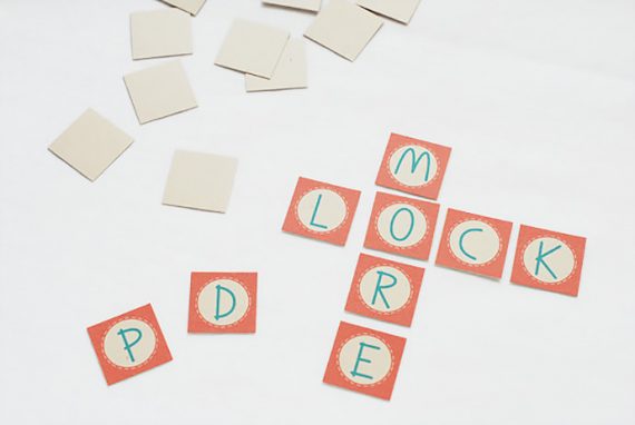 Printable Letter Tiles | Handmade Charlotte