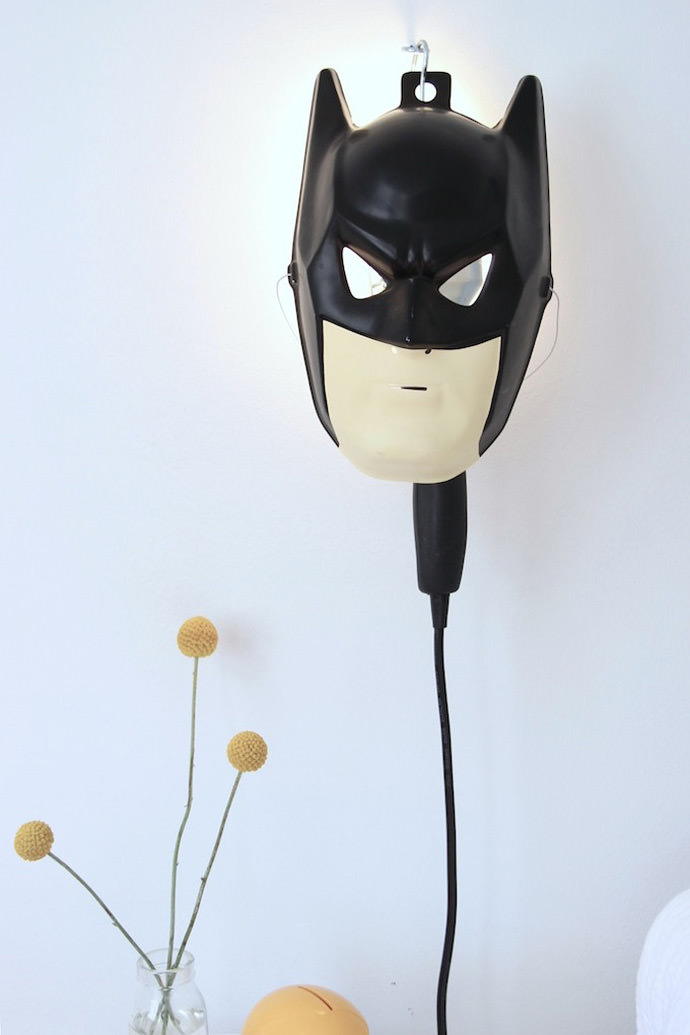 DIY Batman Bedside Lamp