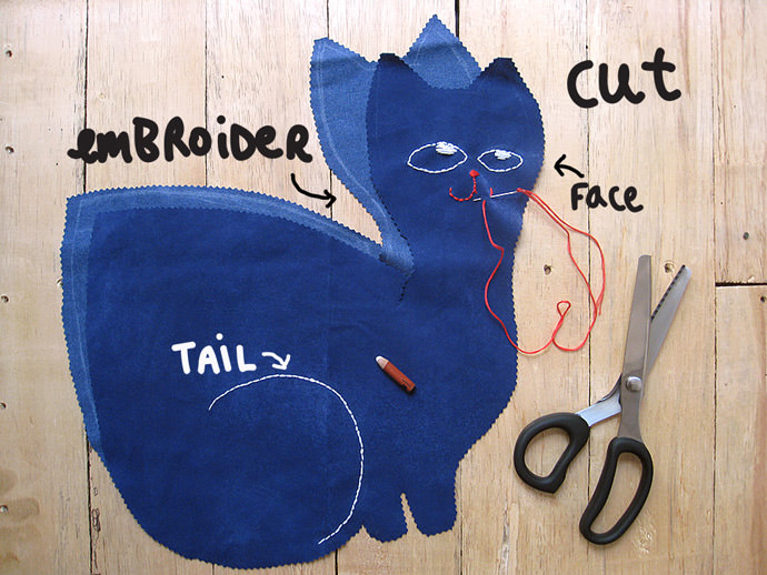 DIY Kitty Bag