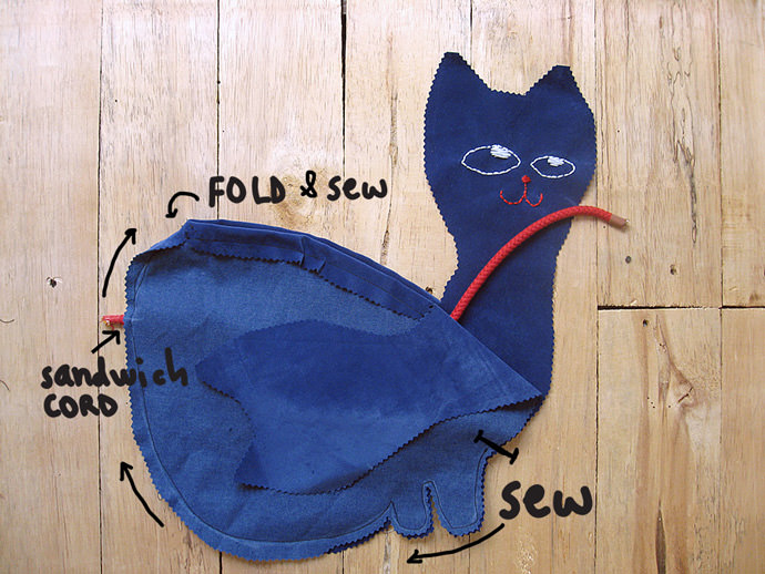 DIY Kitty Bag