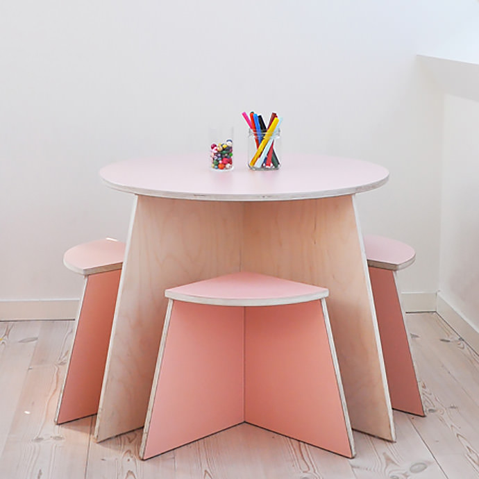 Cirkel Table and Stools (Available from Small Design)