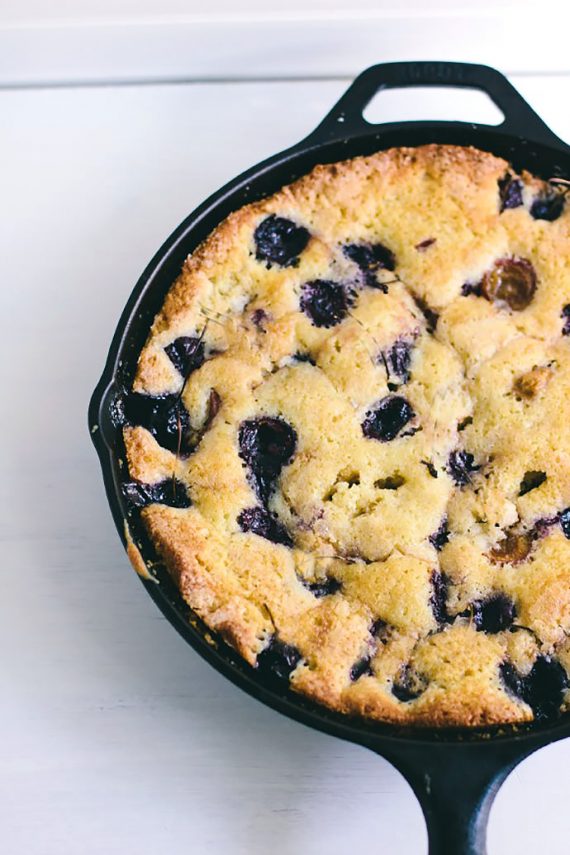 Cherry Skillet Cake Recipe Handmade Charlotte