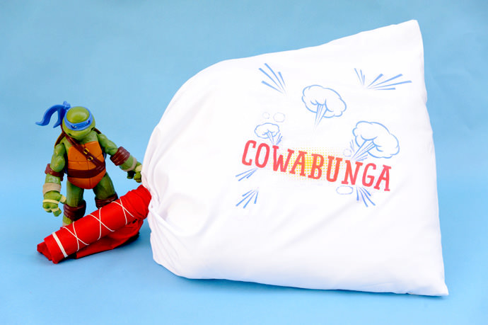 DIY Teenage Mutant Ninja Turtles Pillow Fight