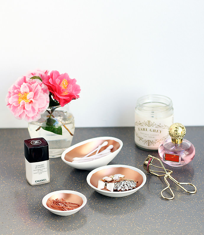 DIY Home Decor Project: Copper Vanity Bowls