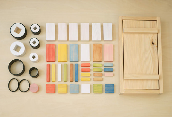 wooden sushi toy set