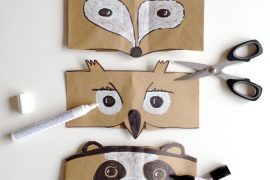 DIY Autumn Animal Masks