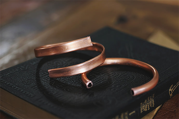 DIY Jewelry: Copper Cuffs