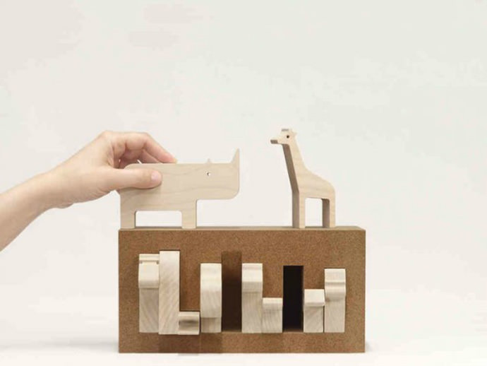 the animal box toy