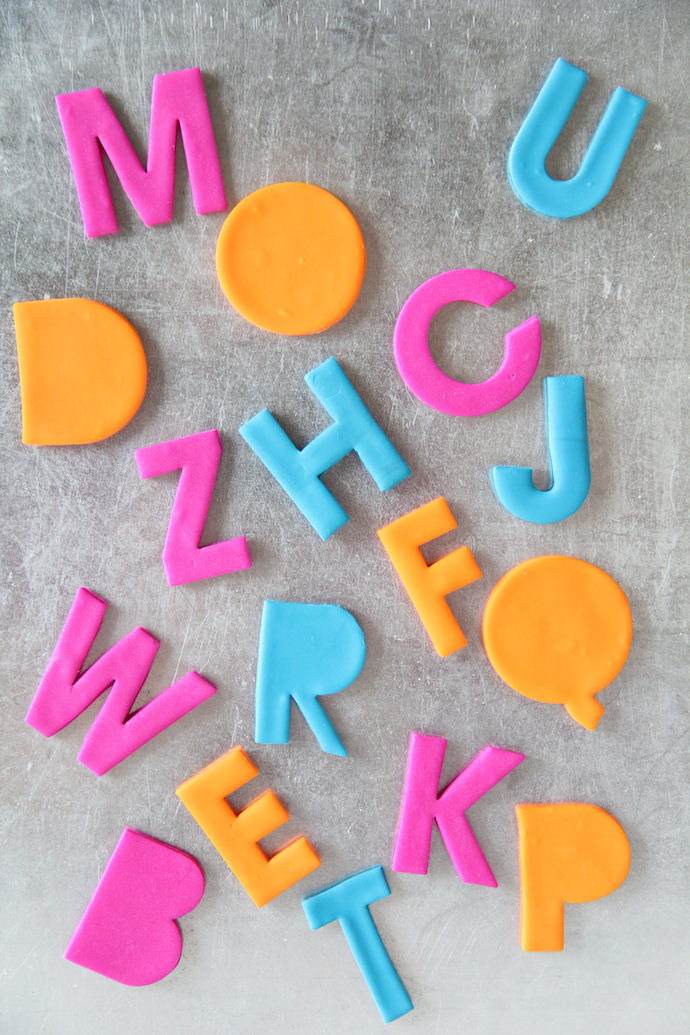 Diy Alphabet Magnets Handmade Charlotte