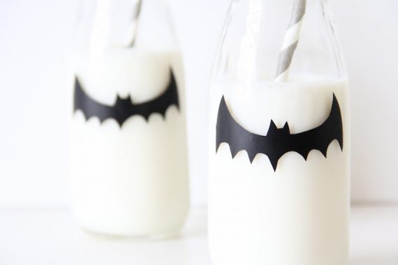 Spooky Milk Bottle Party Favors | Handmade Charlotte