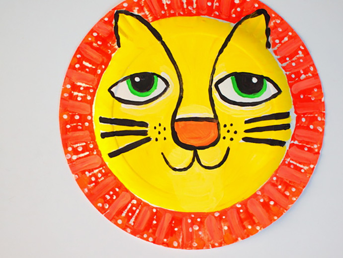 DIY Paper Lion Mask | Handmade Charlotte