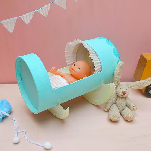 handmade doll cradle