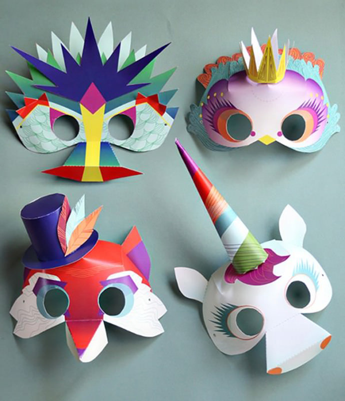 Printable masks by Smallful