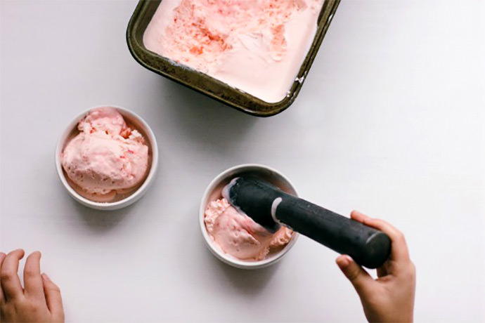 No-Churn Candy Cane Ice Cream Recipe