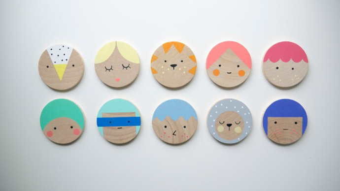 Friendly Face Memory Game for Kids