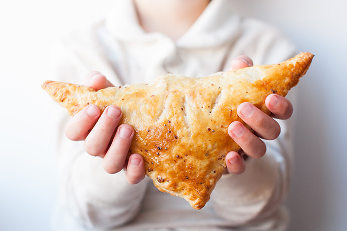 Quick and Easy Ham & Cheese Turnovers