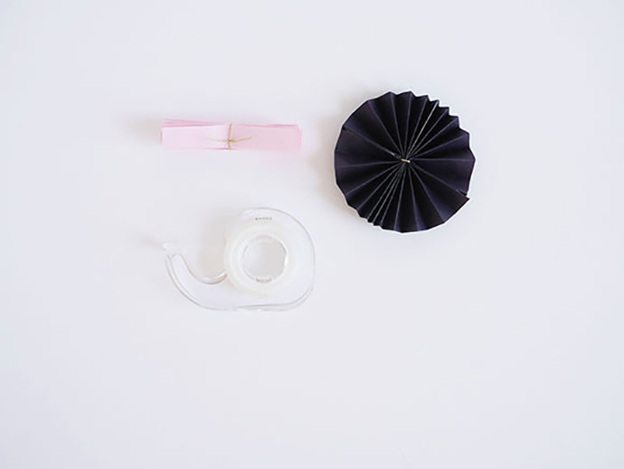 Cut Paper Valentine's Day Rosettes