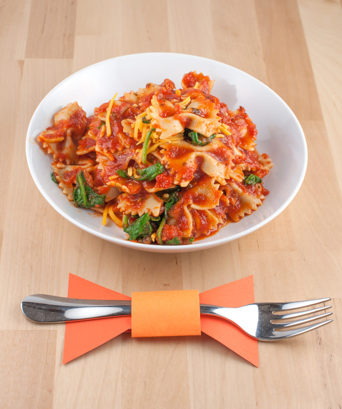 Easy Cheesy OnePot Bow Tie Pasta Handmade Charlotte