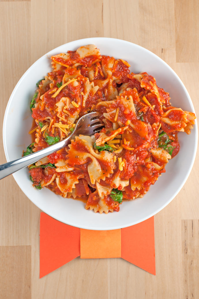 Easy Cheesy OnePot Bow Tie Pasta Handmade Charlotte