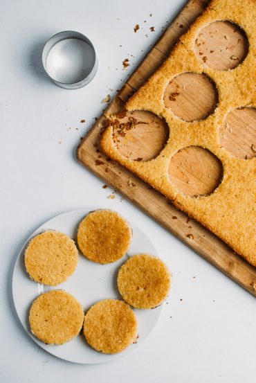 Robin's Egg Blue Mini Cakes | Handmade Charlotte