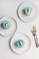 Robin's Egg Blue Mini Cakes | Handmade Charlotte
