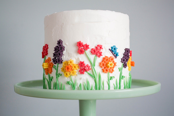 Twizzler Flower Spring Cake 