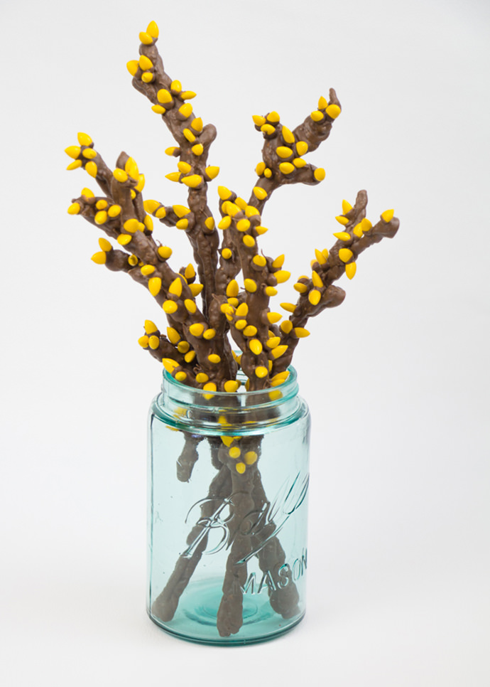 Simple Sweet & Salty Spring Branches Snack 