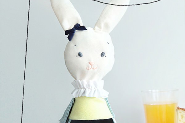 Easy-Sew Easter Bunny Candy Holder
