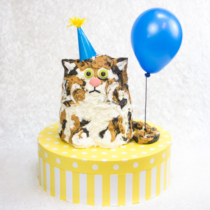 The Purrfect Birthday Cake | Handmade Charlotte