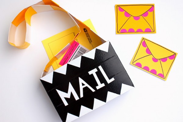DIY Cereal Box Mail Carrier