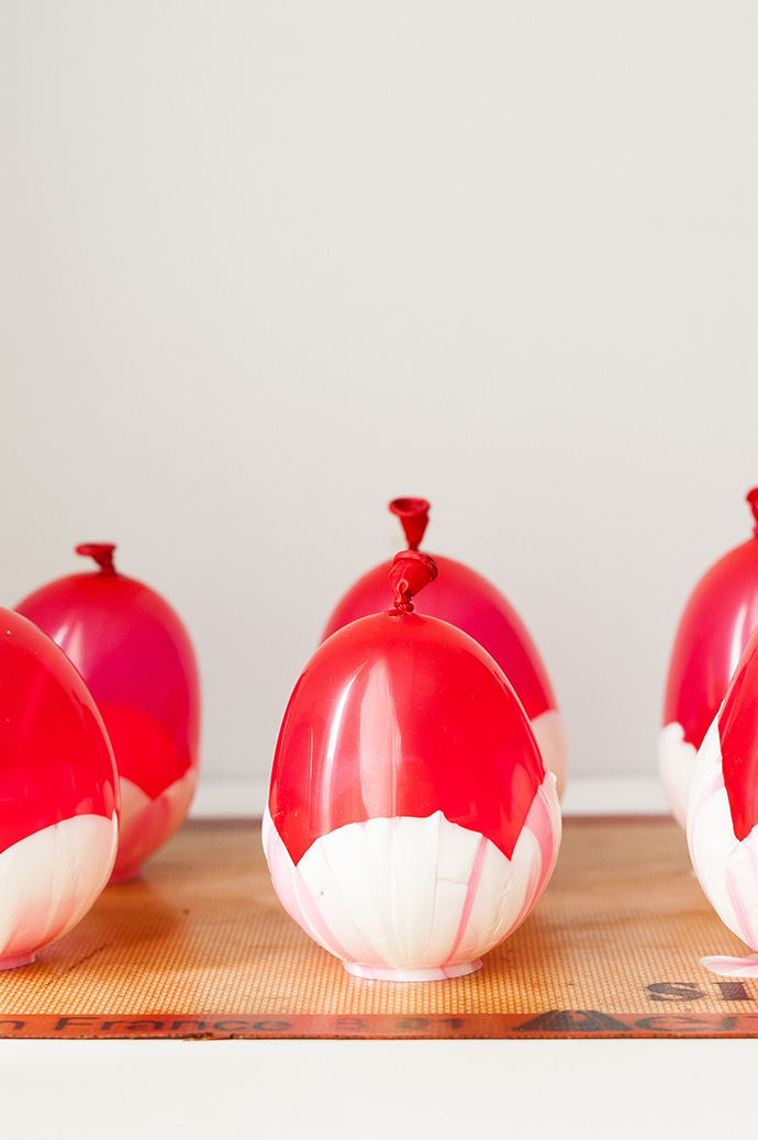 Edible Flower Petal White Chocolate Bowls