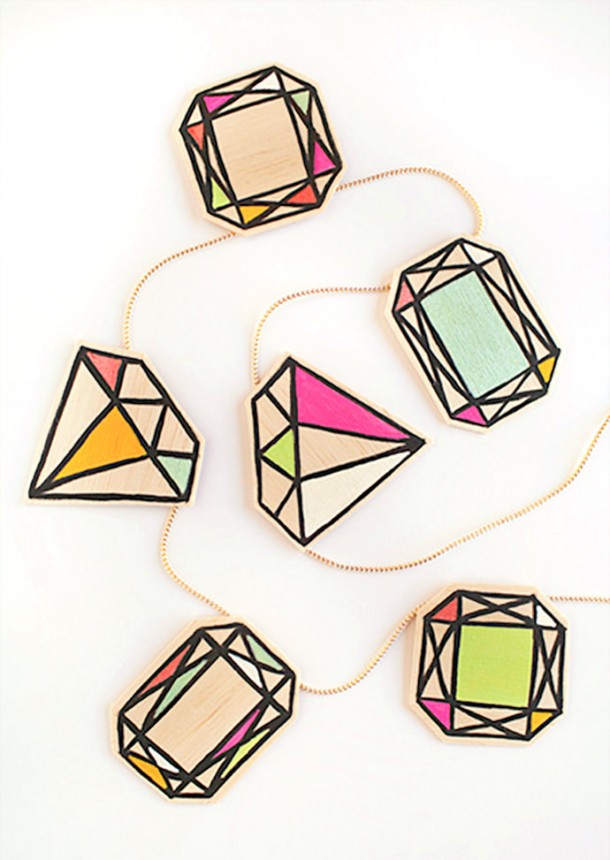 6 Ways To Make Your Own Diamonds Handmade Charlotte   1 Diy Gem Crafts 610x860 