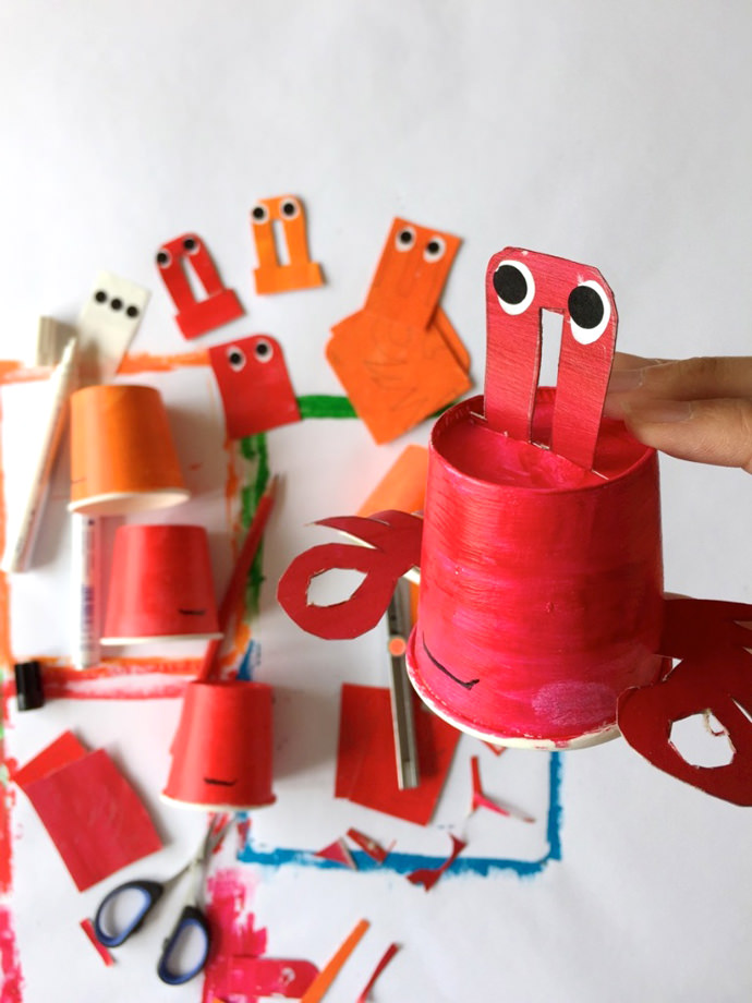 DIY Paper Cup Fishing Game Craft for Kids