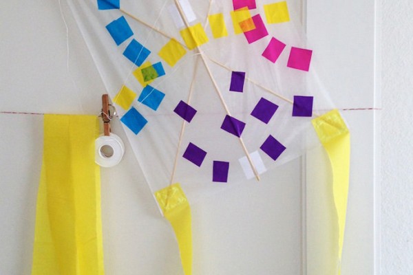 DIY Japanese Children's Kite Craft