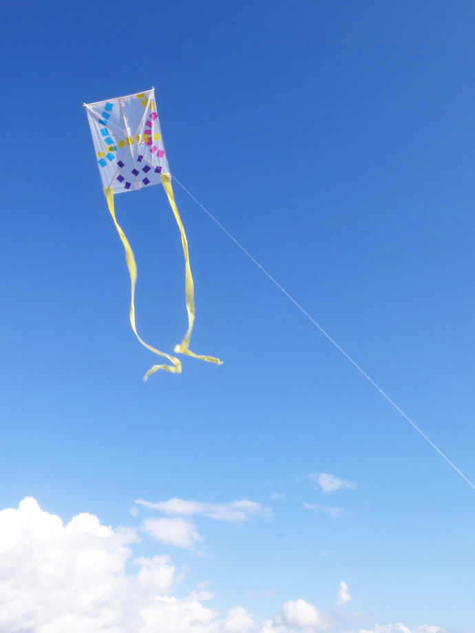 DIY Japanese Children's Kite Craft 