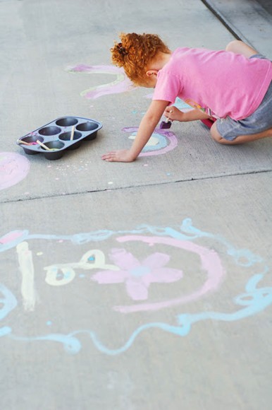 5 New Ways to Use Sidewalk Chalk | Handmade Charlotte