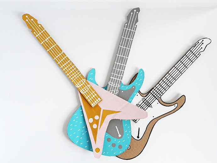 DIY Cardboard Guitar
