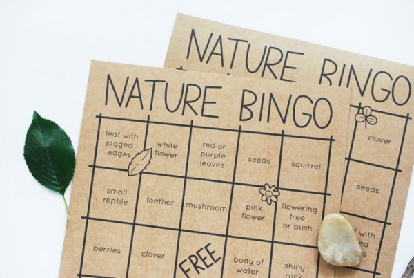 free nature bingo game for large groups